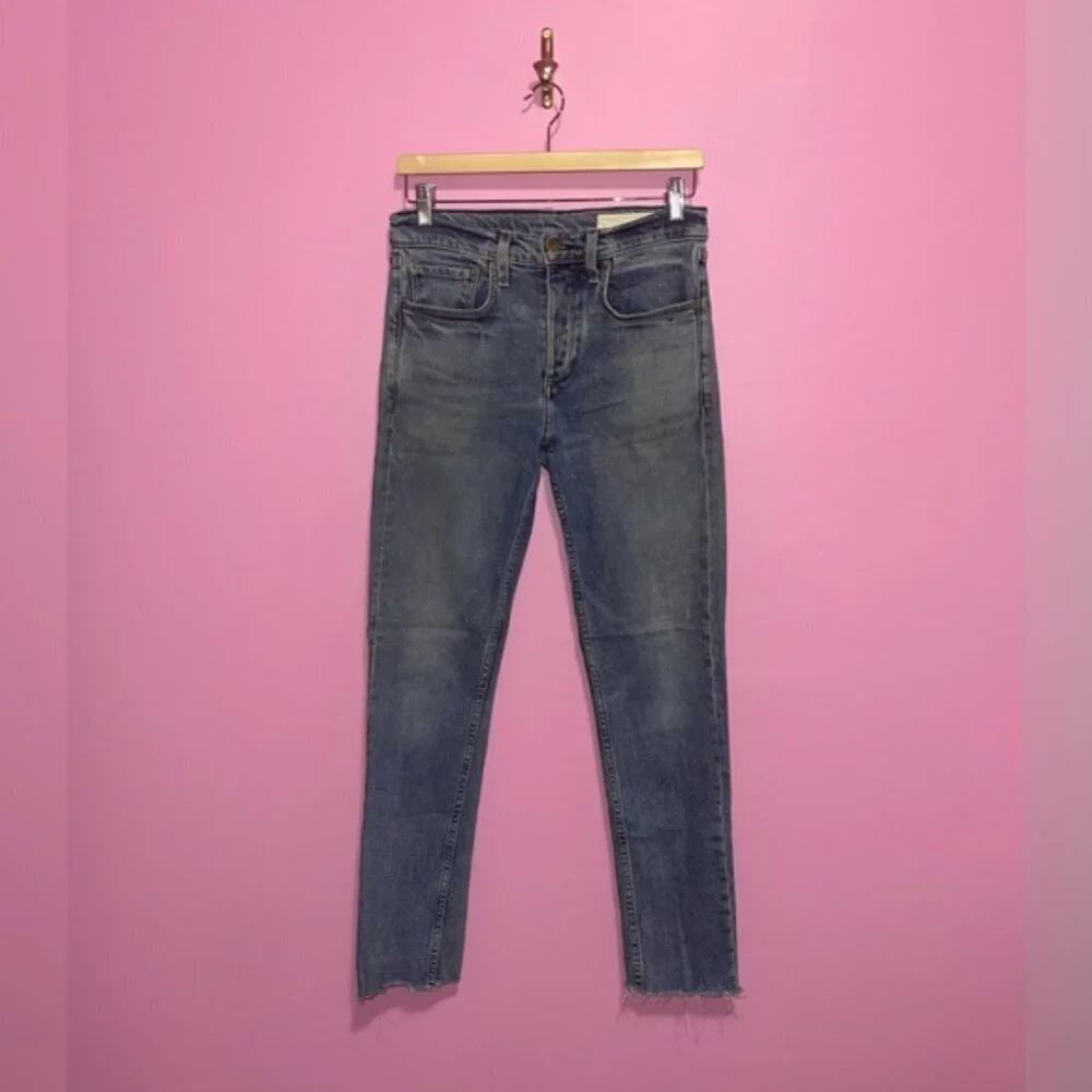 rag & bone Jeans Men's Size 30 Brighton Wash Fit‎ 2 Slim Button Fly Denim